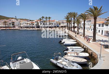 Port, Fornells, Es Mercadal, Menorca Stockfoto