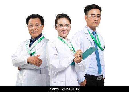 Wissenschaftliches Forschungspersonal Stockfoto