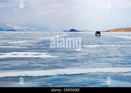 Baikal-See, Pribaikalsky-Nationalpark, Provinz Irkutsk, Sibirien, Russland Stockfoto