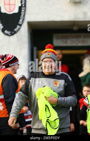 Llandovery RFC V Carmarthen Quins 2022 Indigo Prem Stockfoto