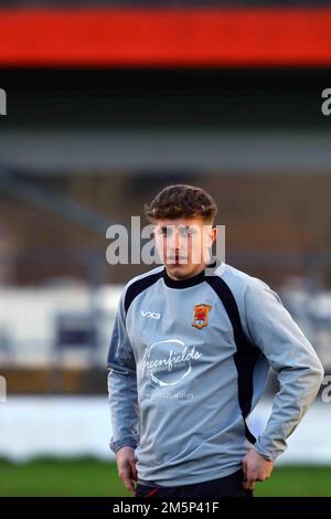 Llandovery RFC V Carmarthen Quins 2022 Indigo Prem Stockfoto