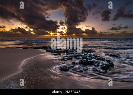 GILLIN'S BEACH POIPU KAUAI HAWAII USA Stockfoto
