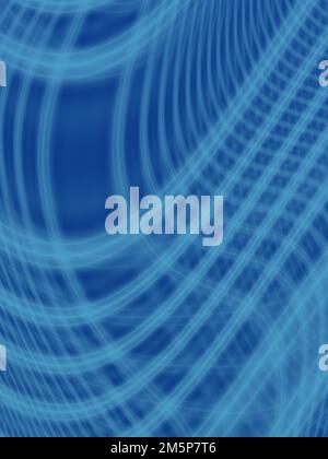 Blaue Technologie Kunst abstrakter vertikaler Hintergrund Stockfoto