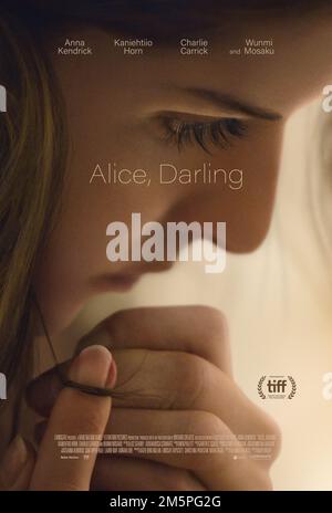 Alice, Darling-Film-Poster Anna Kendrick Stockfoto