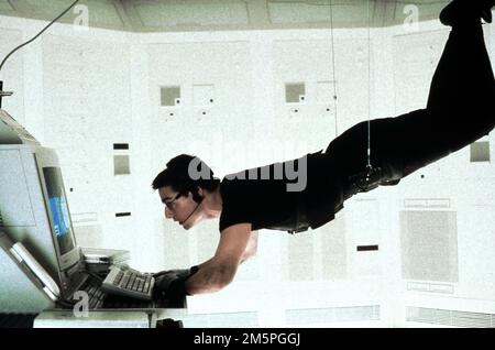 Mission Impossible Hacking-Szene Stockfoto