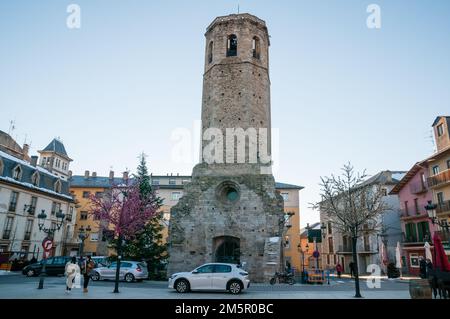 Kirche Santa Maria, Puigcerdà, Katalonien, Spanien Stockfoto