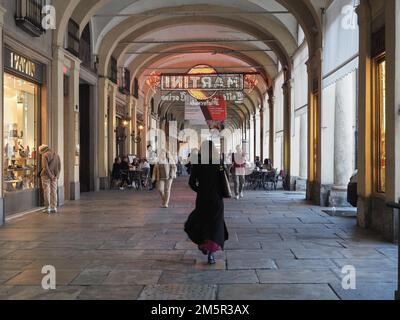 TURIN, ITALIEN - CA. 2022. OKTOBER: Café Torino Stockfoto