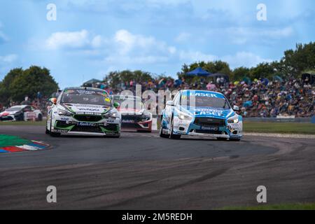 BTCC British Touring Car Championship Truxton Runde 22 Stockfoto