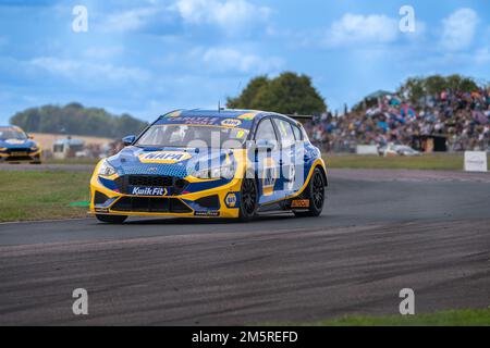 BTCC British Touring Car Championship Truxton Runde 22 Stockfoto