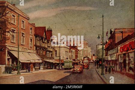 Clarence Street kingston upon Thames London Stockfoto