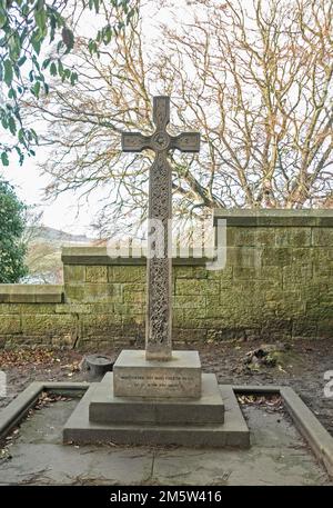 Grab von Lord Armstrong, in Haw Hill Grabstätte, Rothbury, Northumberland, England, Großbritannien Stockfoto