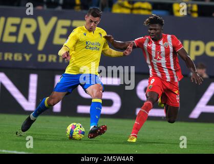 Cadiz, Spanien. 30. Dezember 2022. La Liga Spanisches Fußballspiel La Liga Cadiz gegen Almeria im Nuevo Mirandilla Stadium, Cadiz 30. Dezember 2022 900/Cordon Press Credit: CORDON PRESS/Alamy Live News Stockfoto