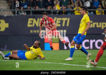 Cadiz, Spanien. 30. Dezember 2022. La Liga Spanisches Fußballspiel La Liga Cadiz gegen Almeria im Nuevo Mirandilla Stadium, Cadiz 30. Dezember 2022 900/Cordon Press Credit: CORDON PRESS/Alamy Live News Stockfoto