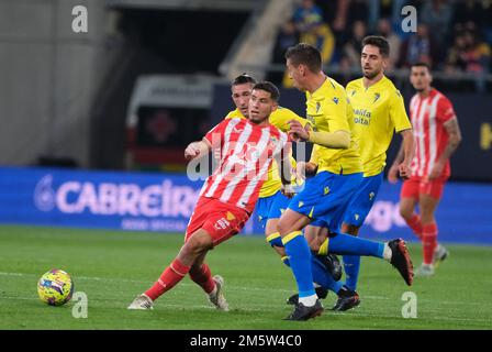 Cadiz, Spanien. 30. Dezember 2022. La Liga Spanisches Fußballspiel La Liga Cadiz gegen Almeria im Nuevo Mirandilla Stadium, Cadiz 30. Dezember 2022 900/Cordon Press Credit: CORDON PRESS/Alamy Live News Stockfoto