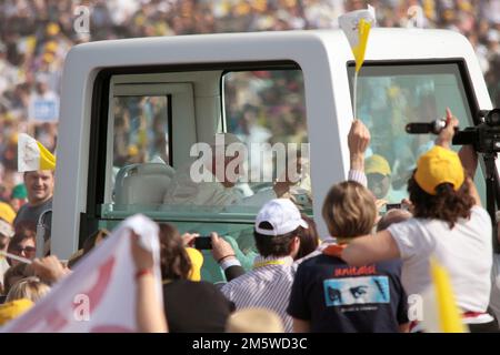 Venedig, Italien. 09. Mai 2011. Päpstlicher Besuch von Papst Benedikt XVI in Venedig 07-08. Mai 2011 Kredit: Unabhängige Fotoagentur/Alamy Live News Stockfoto