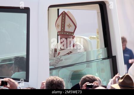 Venedig, Italien. 09. Mai 2011. Päpstlicher Besuch von Papst Benedikt XVI in Venedig 07-08. Mai 2011 Kredit: Unabhängige Fotoagentur/Alamy Live News Stockfoto