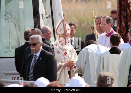 Venedig, Italien. 09. Mai 2011. Päpstlicher Besuch von Papst Benedikt XVI in Venedig 07-08. Mai 2011 Kredit: Unabhängige Fotoagentur/Alamy Live News Stockfoto