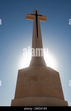 Der Commonwealth-Militärfriedhof in Al Alamein, Nordküste Ägyptens, Nordafrika Stockfoto