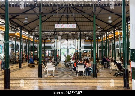 Antike Markthalle, Tavira, Algarve, Portugal, Europa Stockfoto