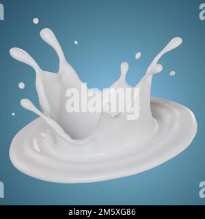 Geeignet für Lebensmittel, Getränke, Milch oder Joghurt. Stockfoto