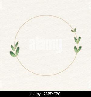 Grüner und goldener Designvektor Stock Vektor