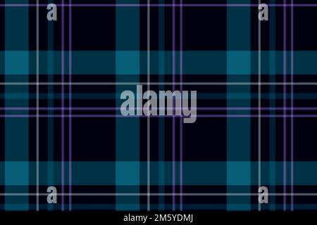 Nahtlose karierte Hintergrund, blau kariert Muster Design Vektor Stock Vektor