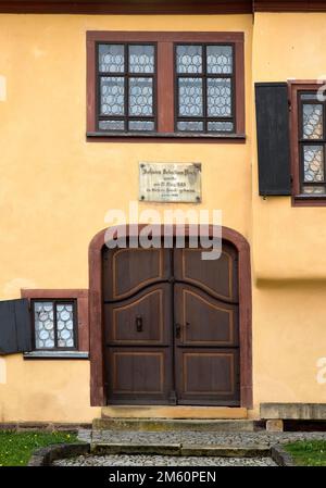Bach-Haus, Geburtsort von Johann Sebastian Bach, Eisenach, Thüringen, Deutschland Stockfoto