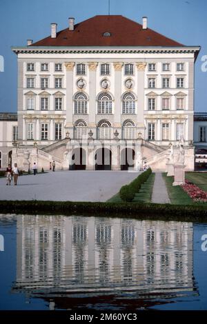 Schloss Nymphenburg 1982, München, Bayern Stockfoto