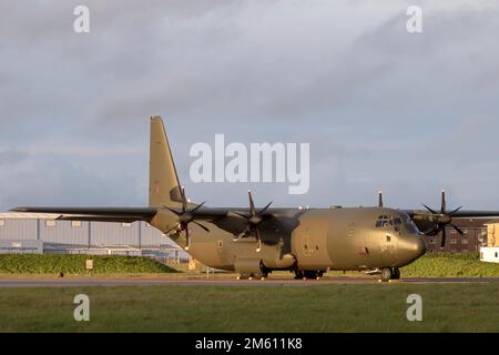 ZH879 Lockheed C130J C4 Royal Air Force RAF Brize Norton 30/12/2022 Stockfoto