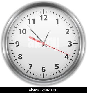 Uhr, eps10 Vektorgrafik Stock Vektor