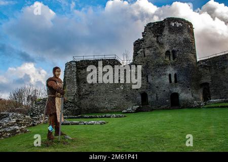 Schloss Cilgerran, Wales Stockfoto