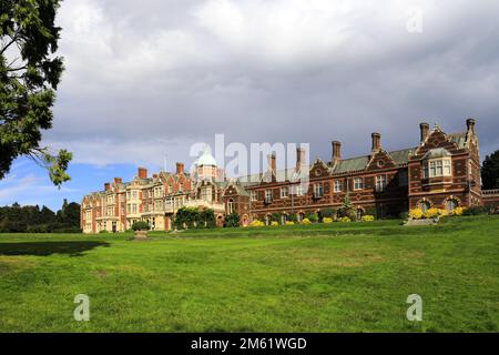 Sandringham House and Gardens, North Norfolk, England, Großbritannien, Großbritannien Stockfoto