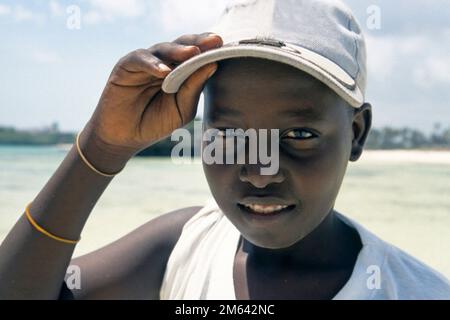 Migrantenkinder Stockfoto