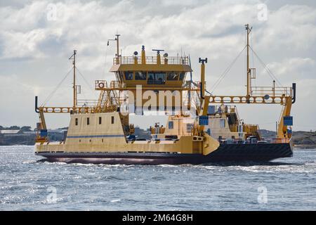Autofähre zwischen Göteborg und dem nördlichen Archipel Stockfoto