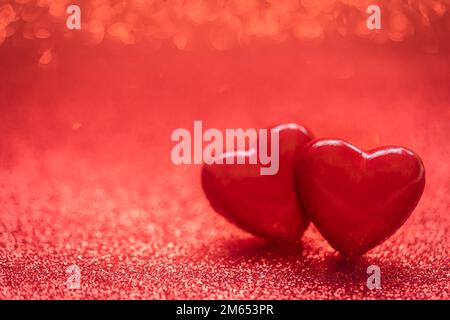 Valentinstag Hintergrund Stockfoto