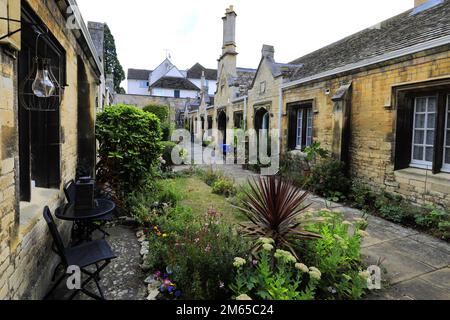 The Thomas Truesdale Hospital, Scotgate, Stamford Town, Lincolnshire County, England, Großbritannien Stockfoto