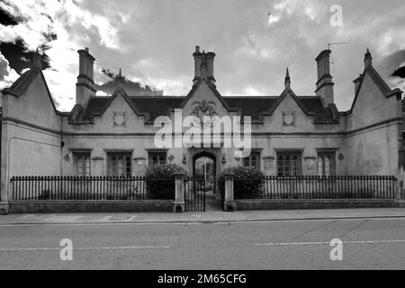 The Thomas Truesdale Hospital, Scotgate, Stamford Town, Lincolnshire County, England, Großbritannien Stockfoto