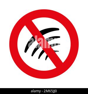 Modemsymbol auf weißem Hintergrund Stock Vektor