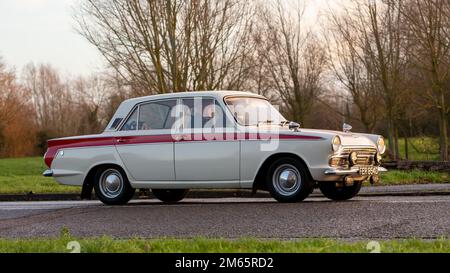 Ein klassischer Ford Cortina aus dem Jahr 1966 Stockfoto