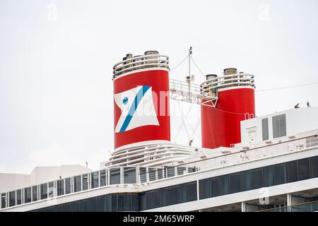 Göteborg, Schweden - september 24 2022: Flred Olsen Lines Kreuzfahrtschiff Bolette im Hafen von Göteborg Stockfoto