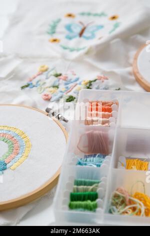 Süße Dekoration, bunte Kunst Stockfoto