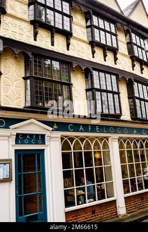 Denkmalgeschütztes Gebäude in Oxford, England. Stockfoto