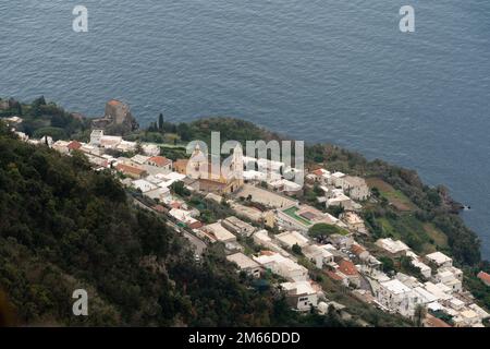 Praiano, Amalfiküste, Italien Stockfoto