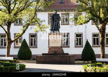 Denkmal des Deutschen Königs Wilhelm IV., Wilhelmsplatz, Stadt Göttingen Stockfoto