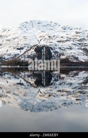 Sloy Hydroelectric Plant, Loch Lomond, Schottland, Vereinigtes Königreich Stockfoto