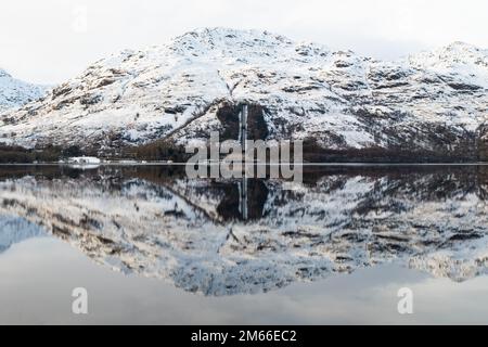 Sloy Hydroelectric Plant, Loch Lomond, Schottland, Vereinigtes Königreich Stockfoto