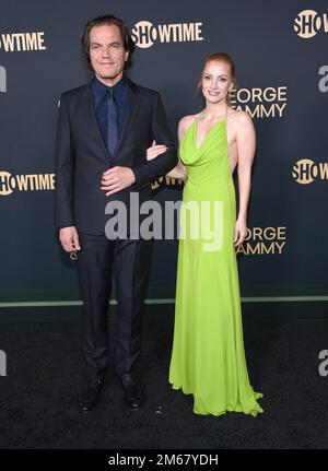 Michael Shannon und Jessica Chastain kommen am 21. November 2022 in Hollywood, Kalifornien, zur Premiere von „George & Tammy“ Los Angeles in den Goya Studios. © OConnor/AFF-USA.com Stockfoto