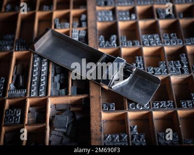 Werkzeuge und Ausrüstung für den Hochdruck. Stockfoto