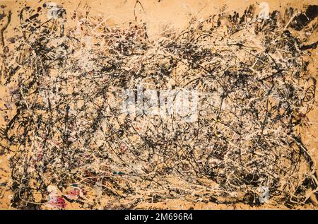 Jackson Pollock Malerei Stenographic Figure, 1942, MOMA, Museum of Modern Art, New York City, USA, MOMA, Museum of Modern Art, New York City, Stockfoto