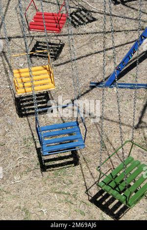 Varicologe Rundkehlchen im Vergnügungspark 2 Stockfoto